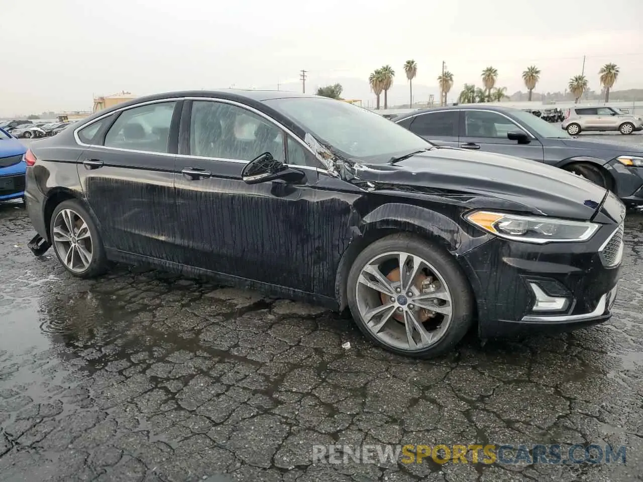 4 fotografías del automóvil dañado 3FA6P0D94LR153375 FORD FUSION 2020