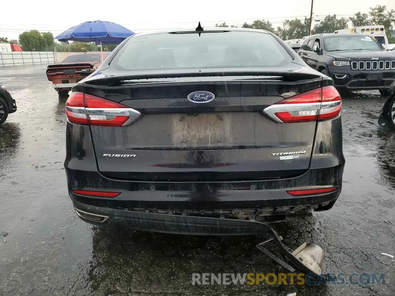 6 fotografías del automóvil dañado 3FA6P0D94LR153375 FORD FUSION 2020
