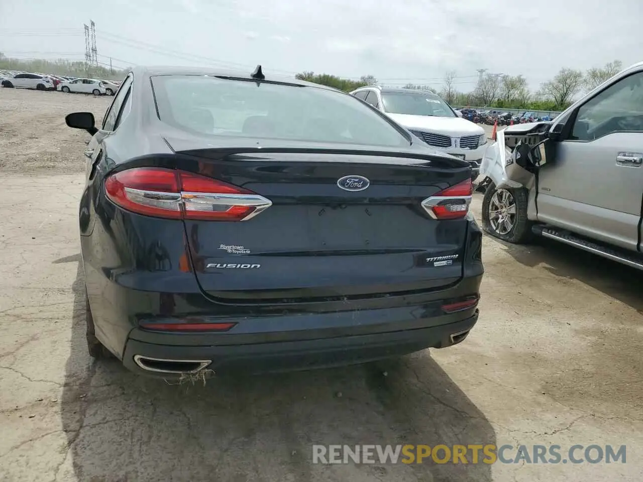 6 fotografías del automóvil dañado 3FA6P0D95LR193335 FORD FUSION 2020