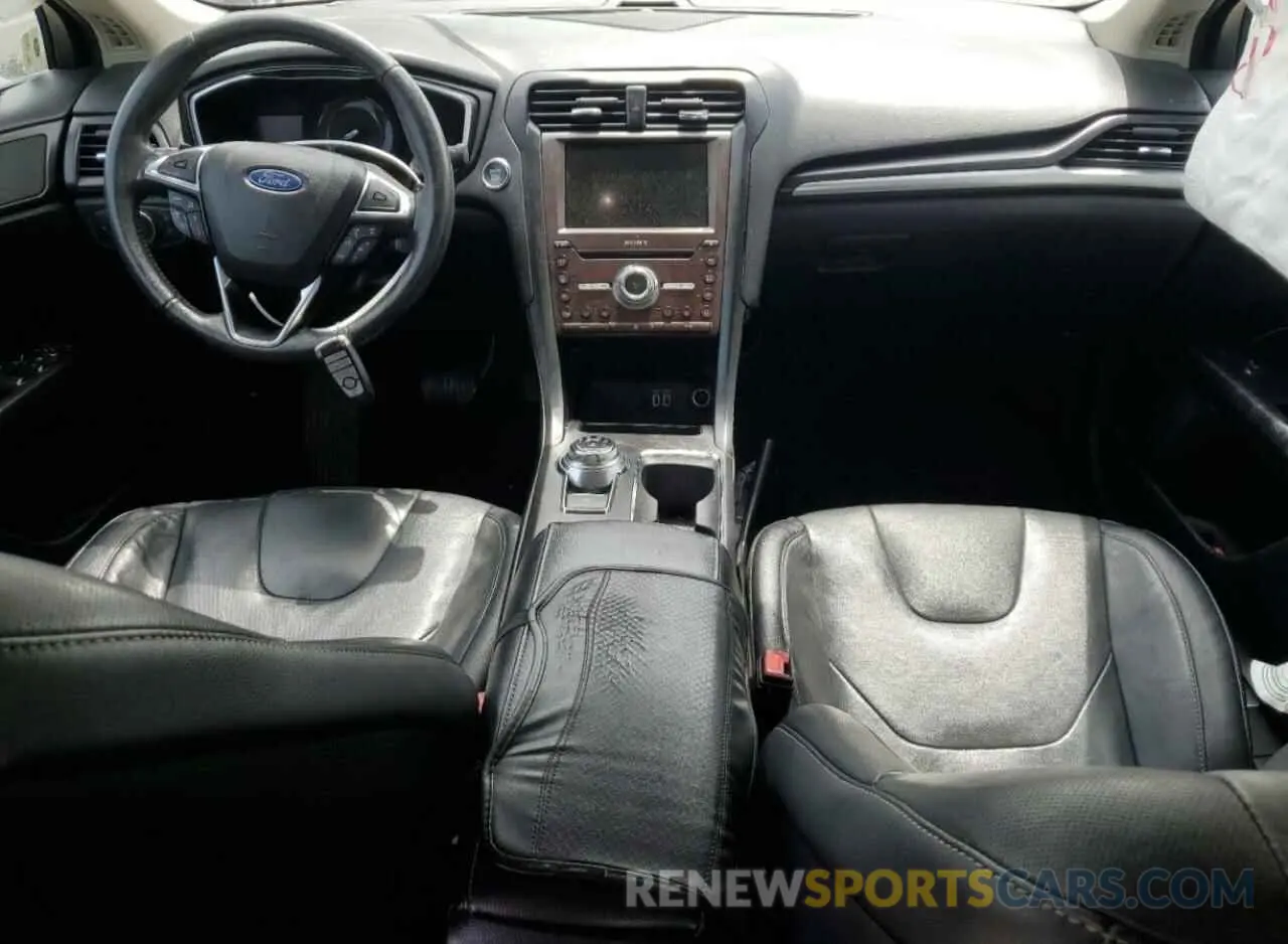 8 fotografías del automóvil dañado 3FA6P0D95LR193335 FORD FUSION 2020
