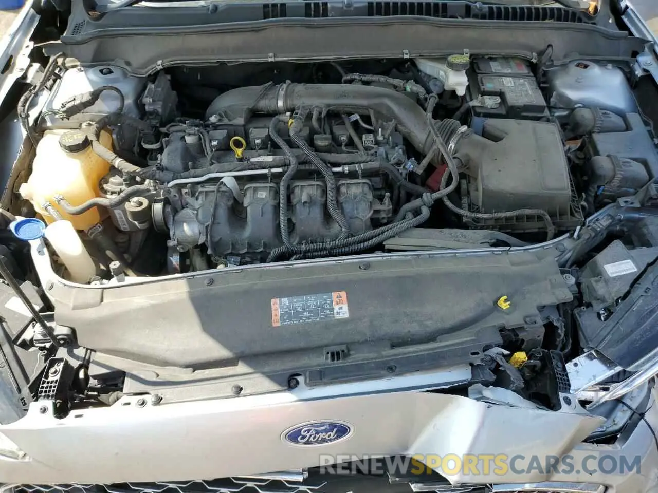 11 fotografías del automóvil dañado 3FA6P0D97LR138594 FORD FUSION 2020