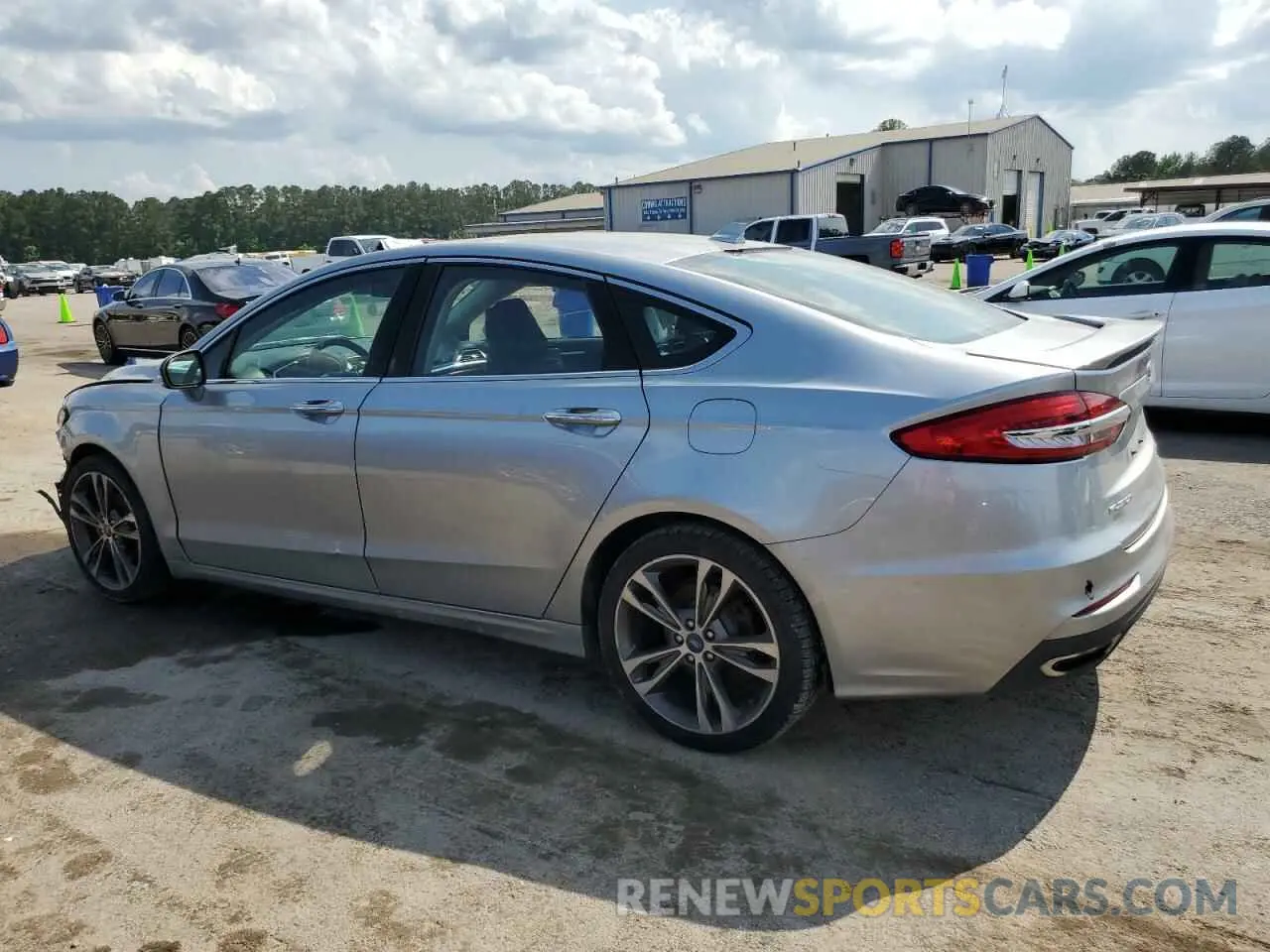 2 fotografías del automóvil dañado 3FA6P0D97LR138594 FORD FUSION 2020