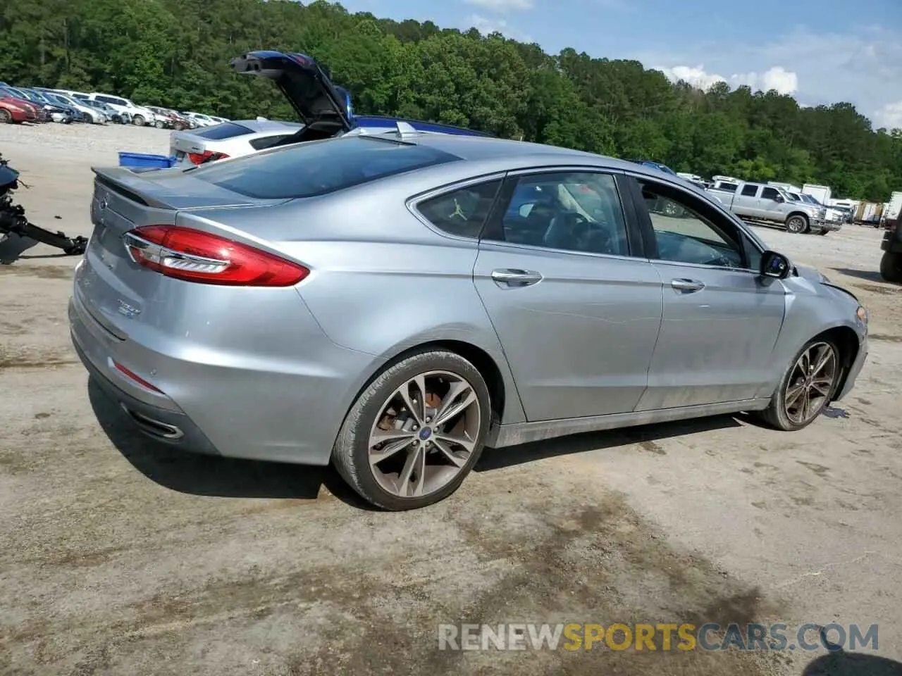 3 fotografías del automóvil dañado 3FA6P0D97LR138594 FORD FUSION 2020