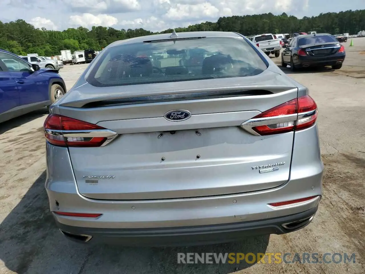 6 fotografías del automóvil dañado 3FA6P0D97LR138594 FORD FUSION 2020