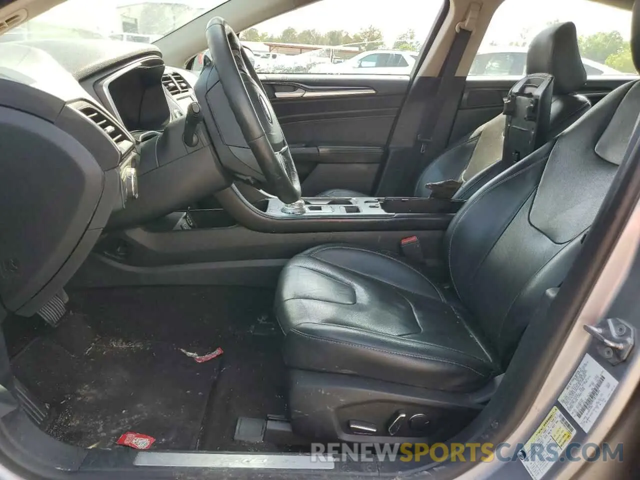 7 fotografías del automóvil dañado 3FA6P0D97LR138594 FORD FUSION 2020