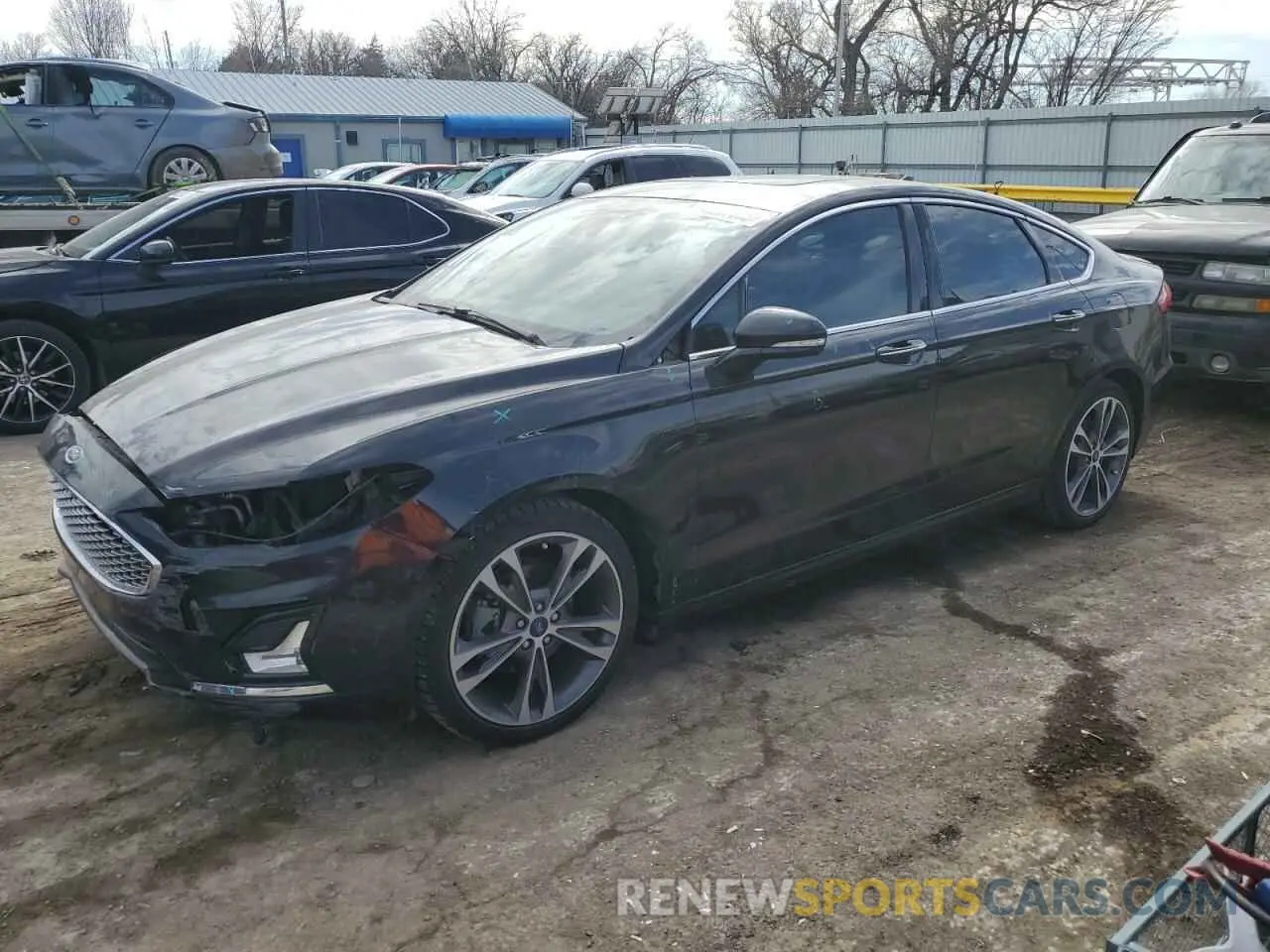1 fotografías del automóvil dañado 3FA6P0D97LR173720 FORD FUSION 2020