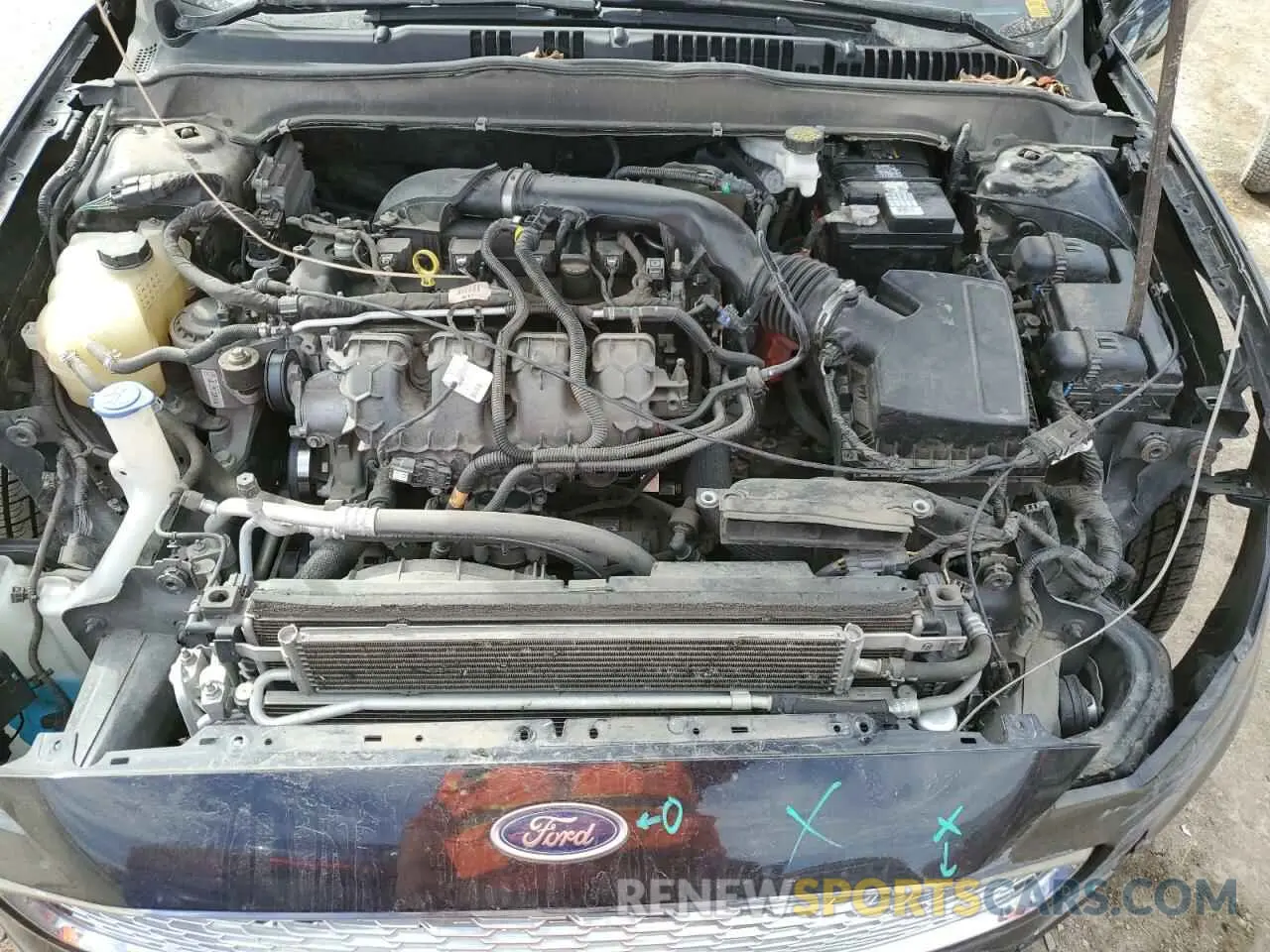 11 fotografías del automóvil dañado 3FA6P0D97LR173720 FORD FUSION 2020