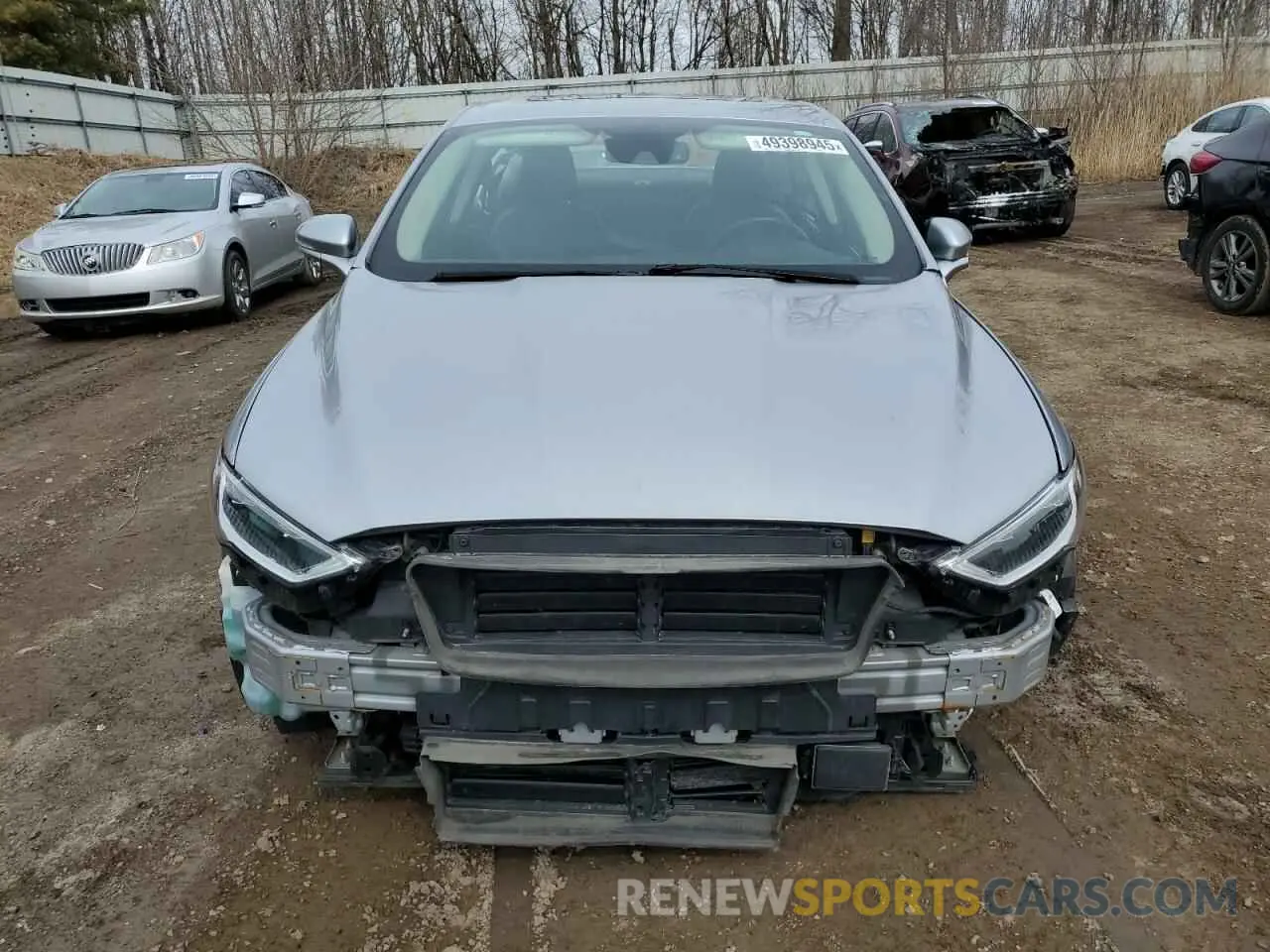 5 fotografías del automóvil dañado 3FA6P0D97LR175841 FORD FUSION 2020