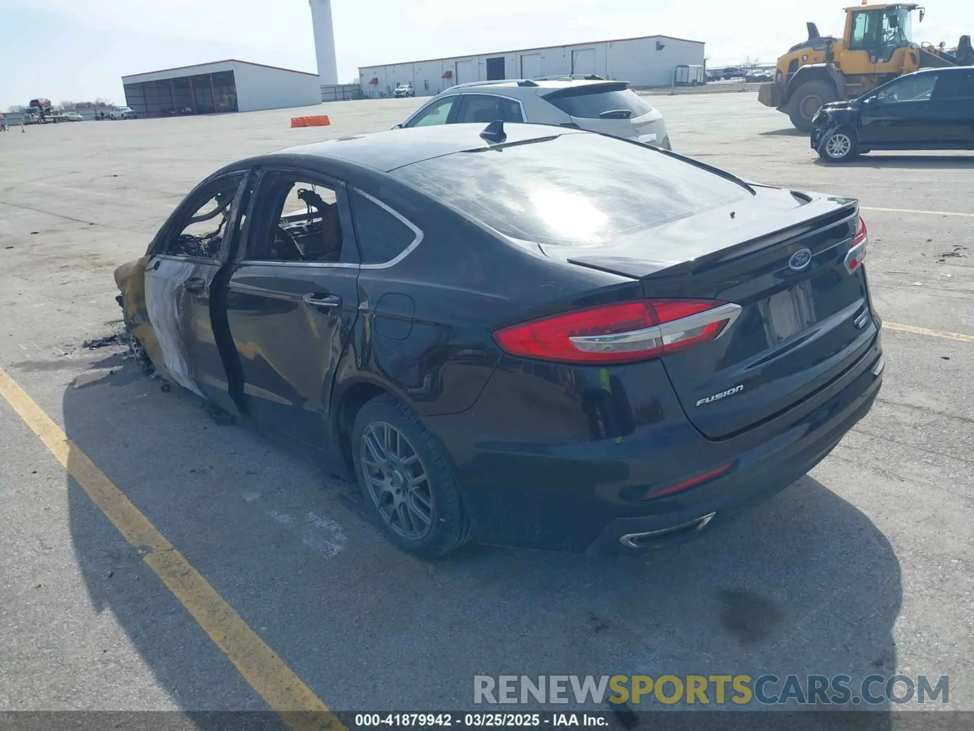 3 fotografías del automóvil dañado 3FA6P0D97LR199475 FORD FUSION 2020