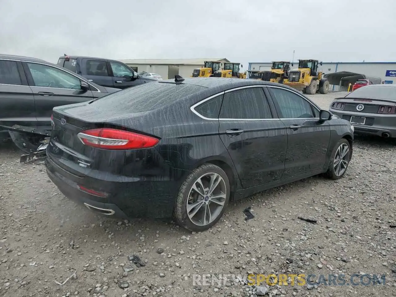 3 fotografías del automóvil dañado 3FA6P0D97LR205100 FORD FUSION 2020