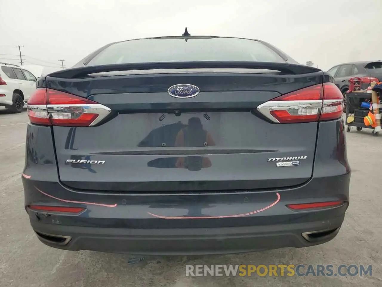 6 fotografías del automóvil dañado 3FA6P0D98LR108388 FORD FUSION 2020