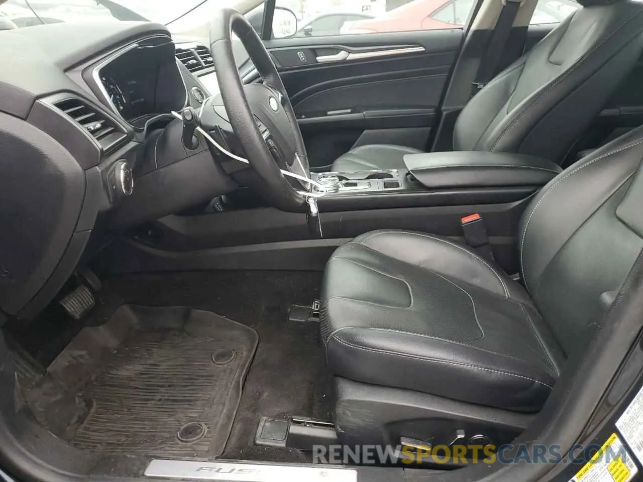 7 fotografías del automóvil dañado 3FA6P0D98LR108388 FORD FUSION 2020