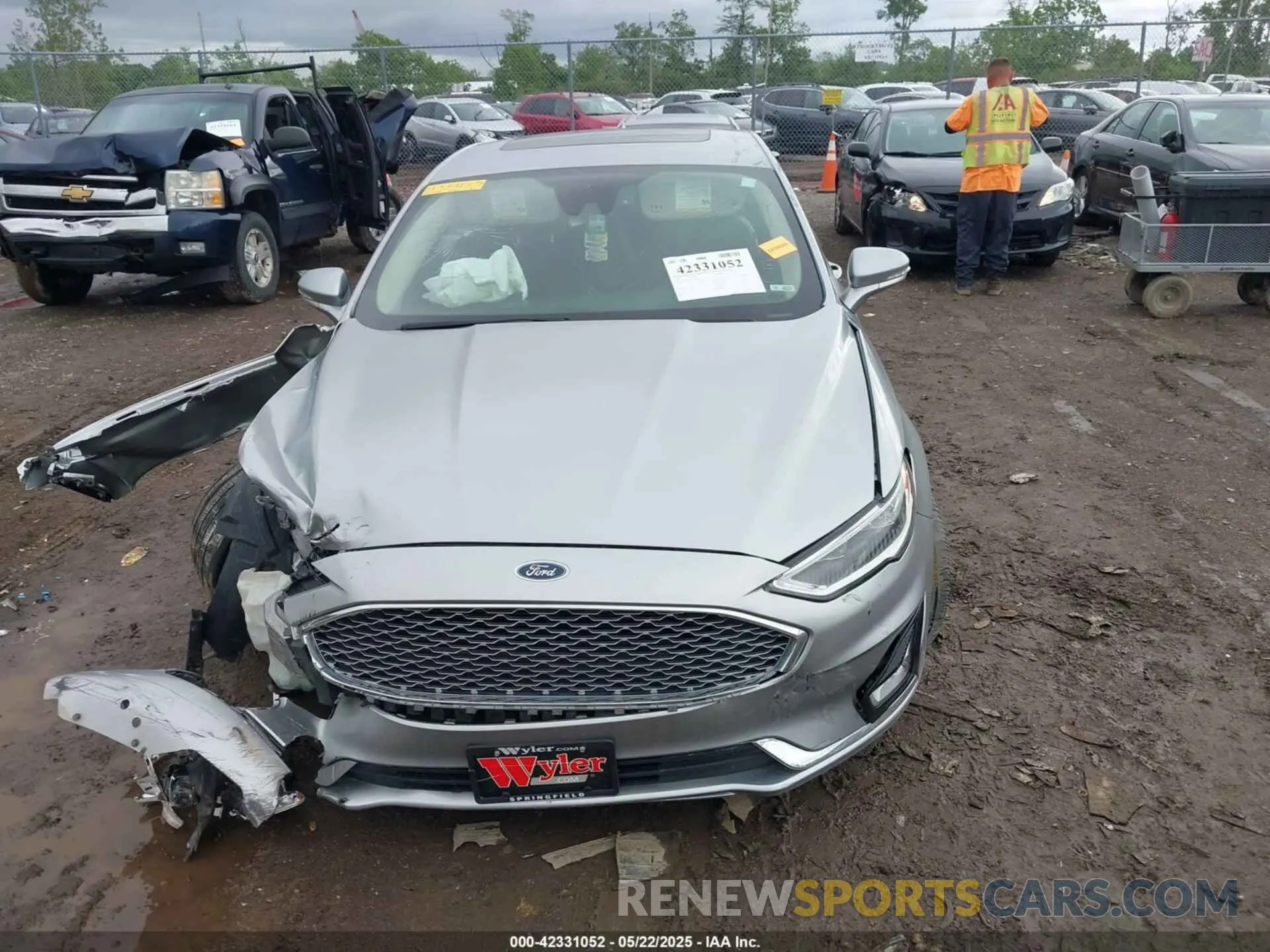11 fotografías del automóvil dañado 3FA6P0D98LR115437 FORD FUSION 2020