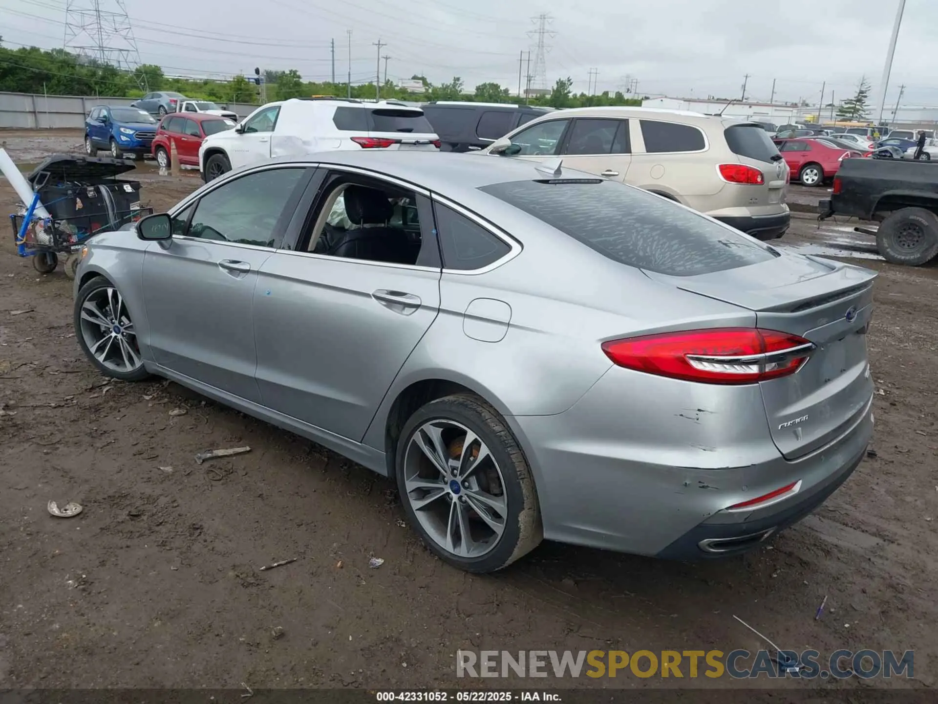 3 fotografías del automóvil dañado 3FA6P0D98LR115437 FORD FUSION 2020