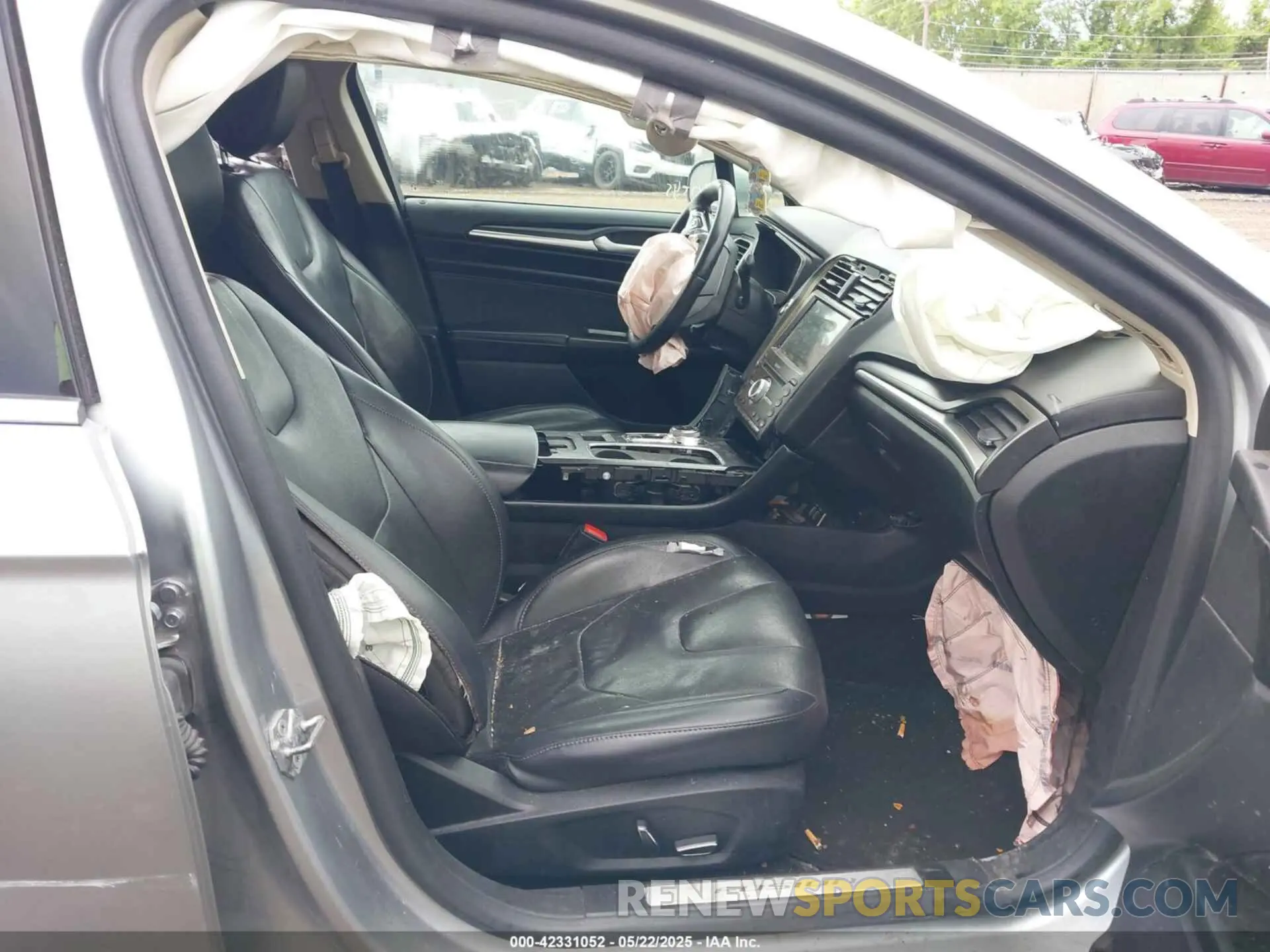 5 fotografías del automóvil dañado 3FA6P0D98LR115437 FORD FUSION 2020