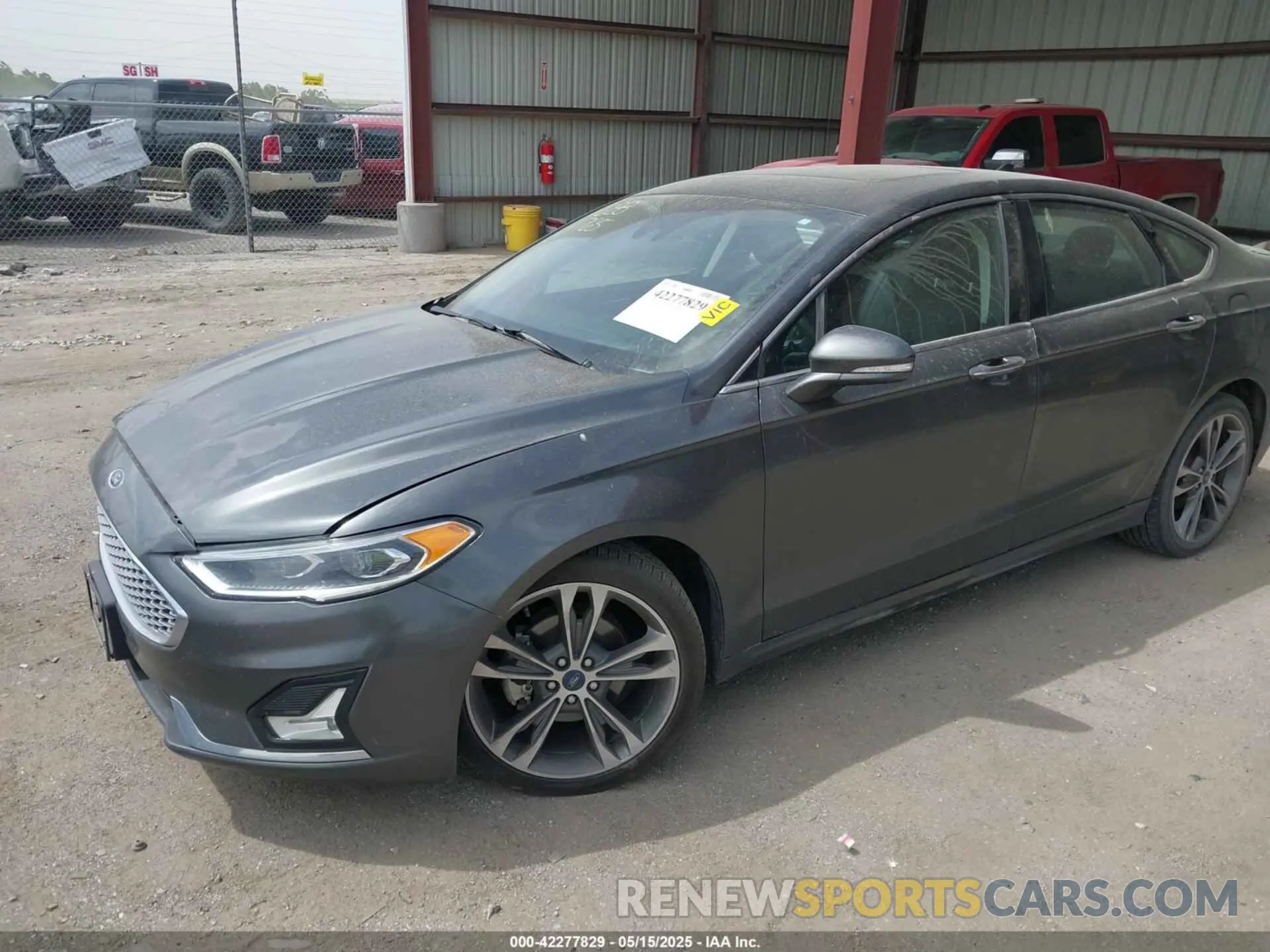 2 fotografías del automóvil dañado 3FA6P0D98LR117463 FORD FUSION 2020