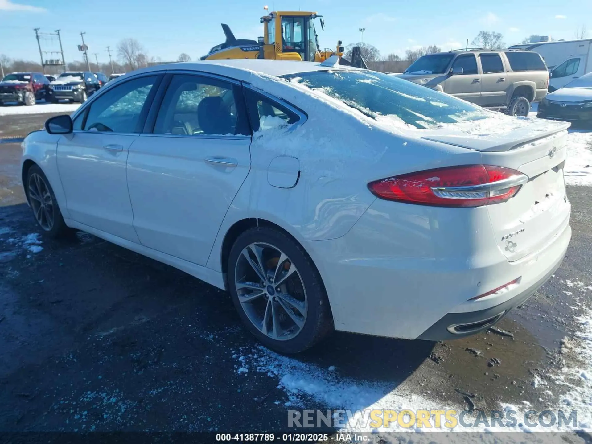 3 fotografías del automóvil dañado 3FA6P0D98LR137695 FORD FUSION 2020
