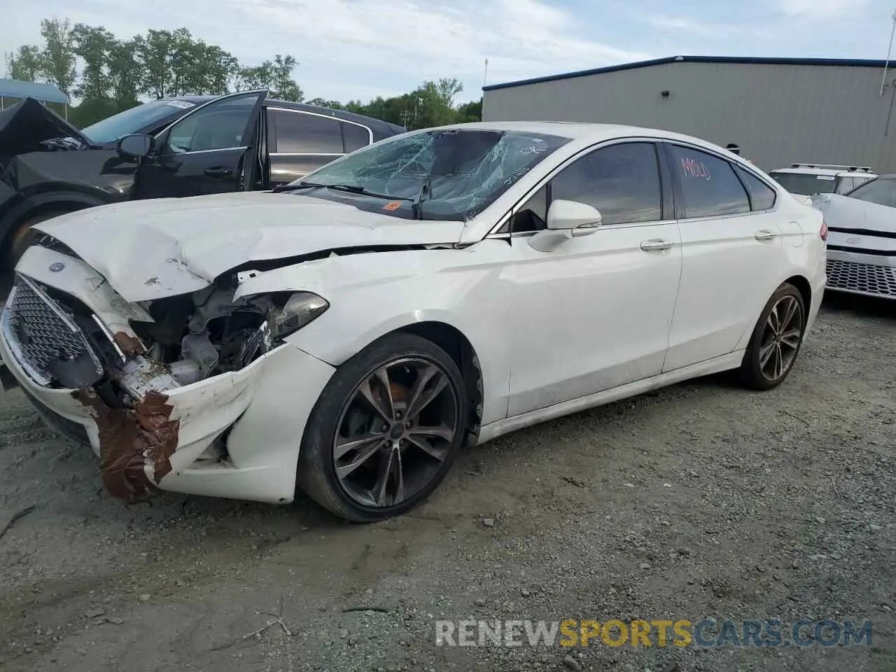 1 fotografías del automóvil dañado 3FA6P0D98LR153346 FORD FUSION 2020