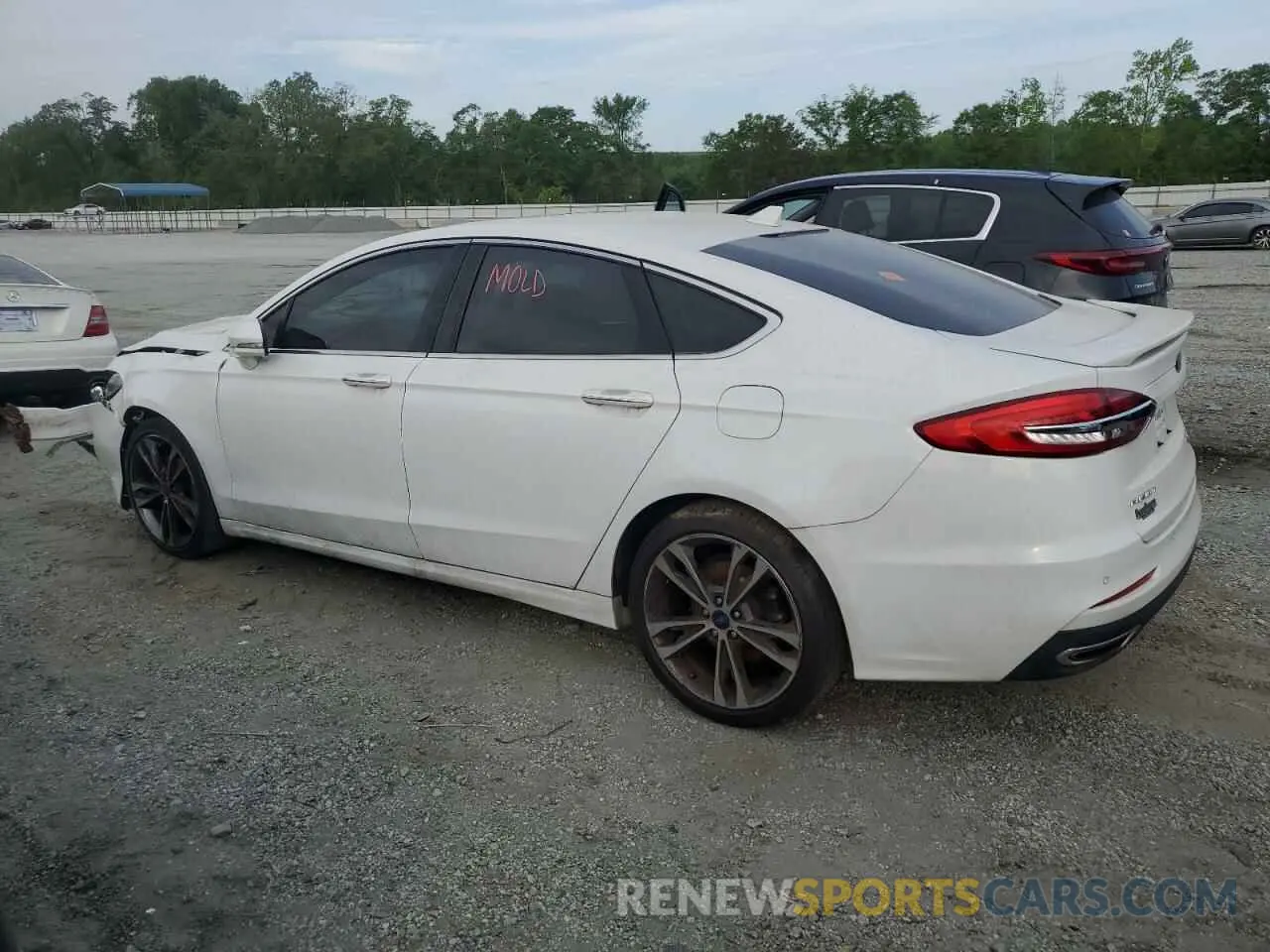 2 fotografías del automóvil dañado 3FA6P0D98LR153346 FORD FUSION 2020