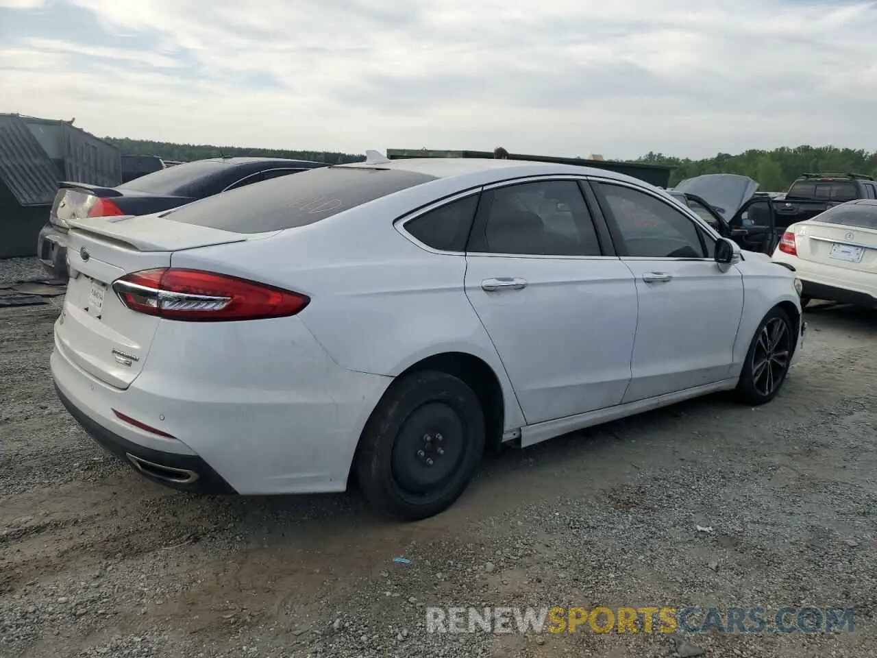3 fotografías del automóvil dañado 3FA6P0D98LR153346 FORD FUSION 2020