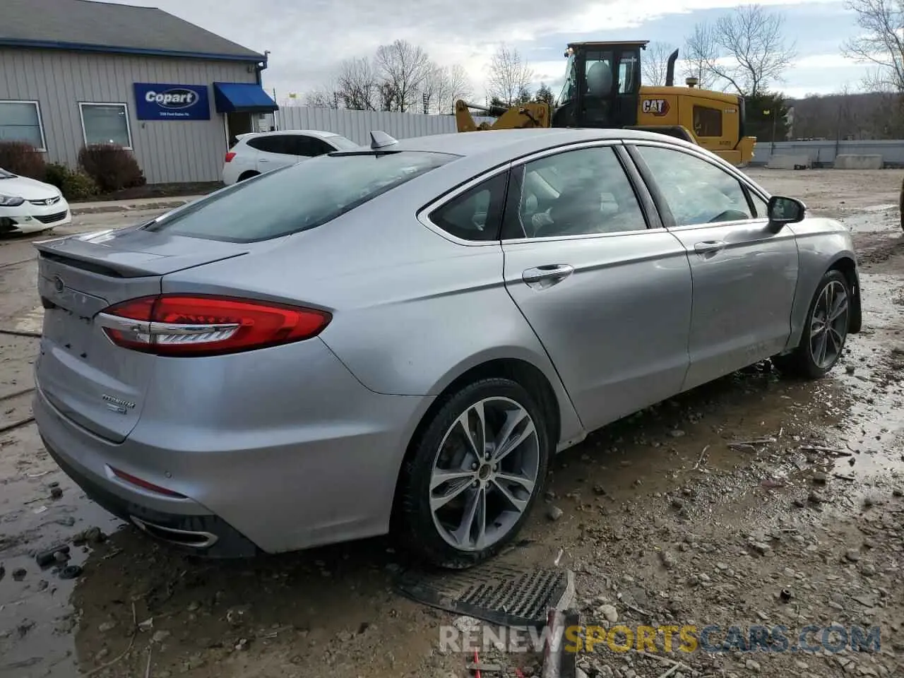 3 fotografías del automóvil dañado 3FA6P0D98LR192616 FORD FUSION 2020