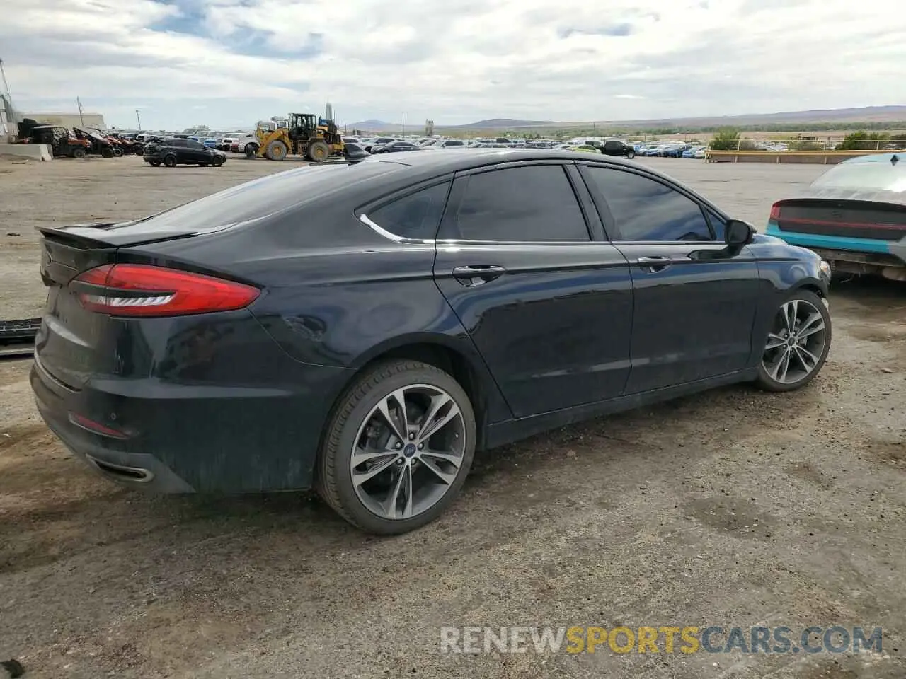 3 fotografías del automóvil dañado 3FA6P0D98LR206143 FORD FUSION 2020