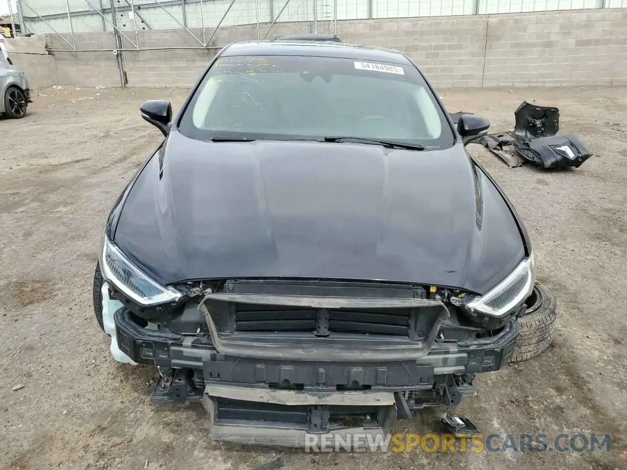 5 fotografías del automóvil dañado 3FA6P0D98LR206143 FORD FUSION 2020
