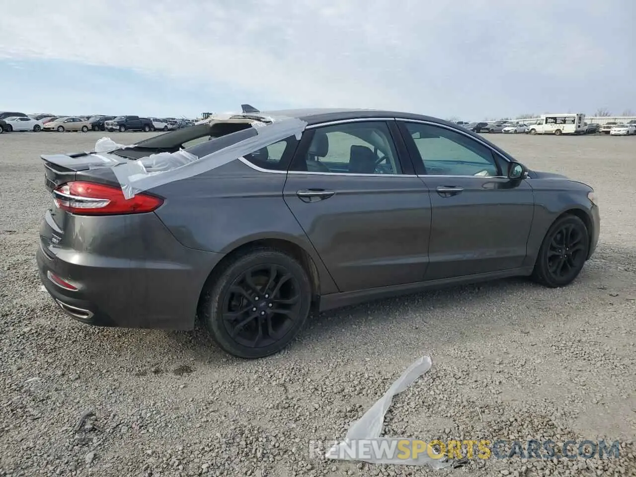 3 fotografías del automóvil dañado 3FA6P0D99LR191992 FORD FUSION 2020