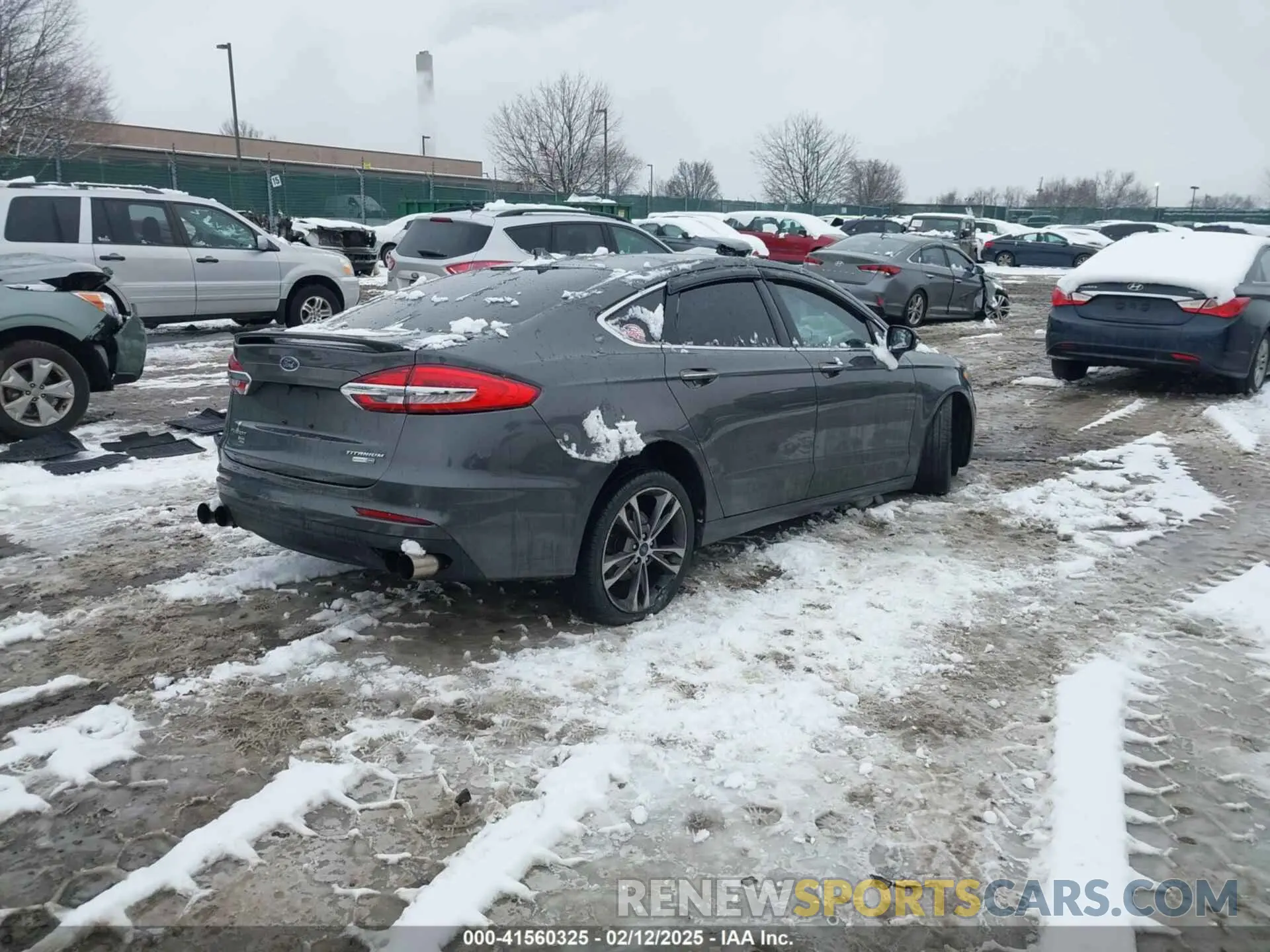 4 fotografías del automóvil dañado 3FA6P0D9XLR137908 FORD FUSION 2020