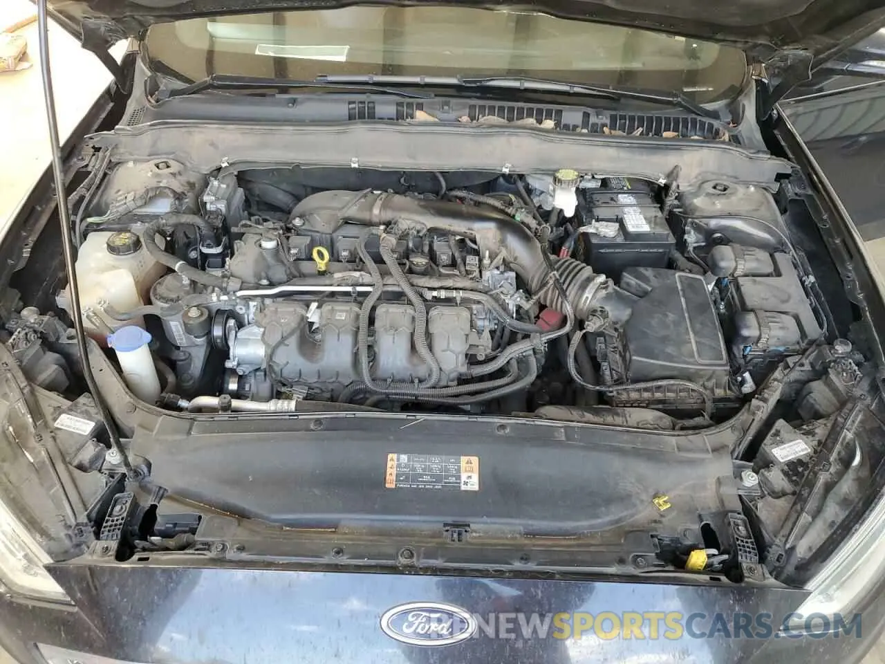 11 fotografías del automóvil dañado 3FA6P0D9XLR138055 FORD FUSION 2020