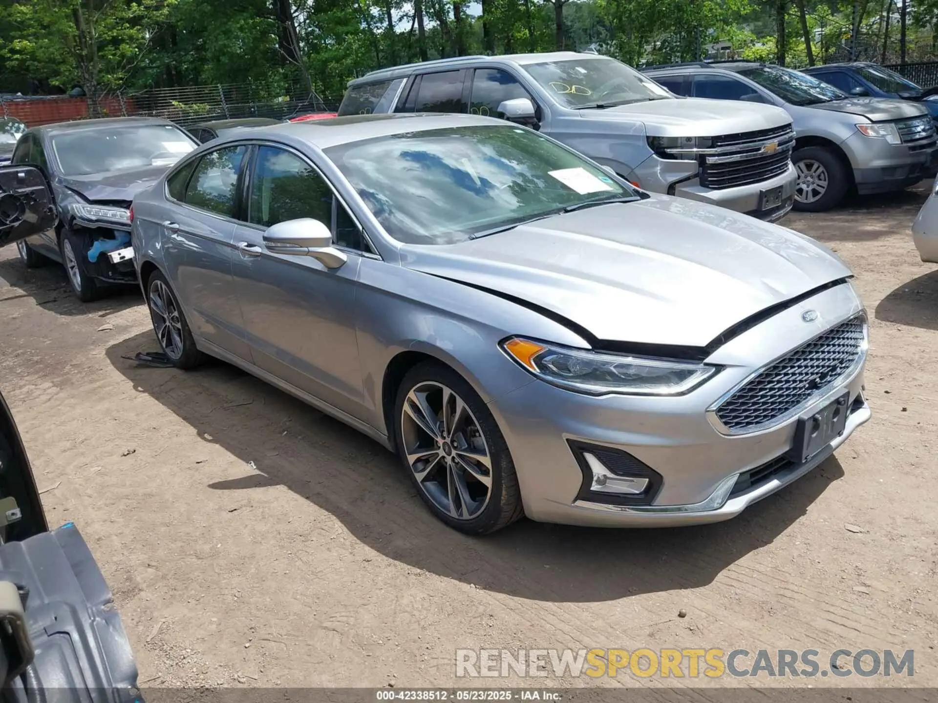 1 fotografías del automóvil dañado 3FA6P0D9XLR174750 FORD FUSION 2020