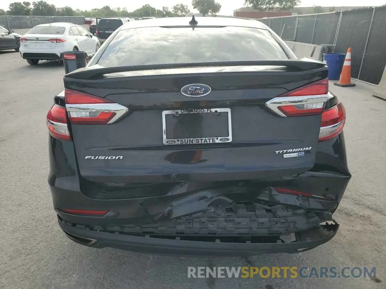 6 fotografías del automóvil dañado 3FA6P0D9XLR175848 FORD FUSION 2020