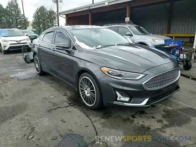 11 fotografías del automóvil dañado 3FA6P0D9XLR193685 FORD FUSION 2020