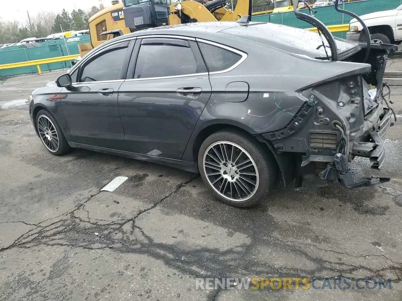 2 fotografías del automóvil dañado 3FA6P0D9XLR193685 FORD FUSION 2020