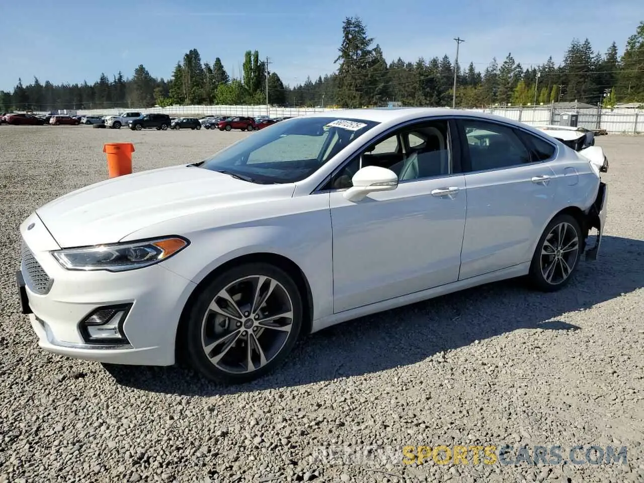 1 fotografías del automóvil dañado 3FA6P0D9XLR205852 FORD FUSION 2020
