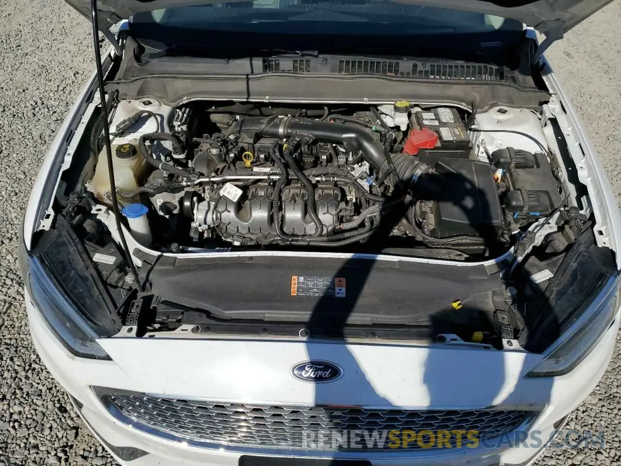 11 fotografías del automóvil dañado 3FA6P0D9XLR205852 FORD FUSION 2020