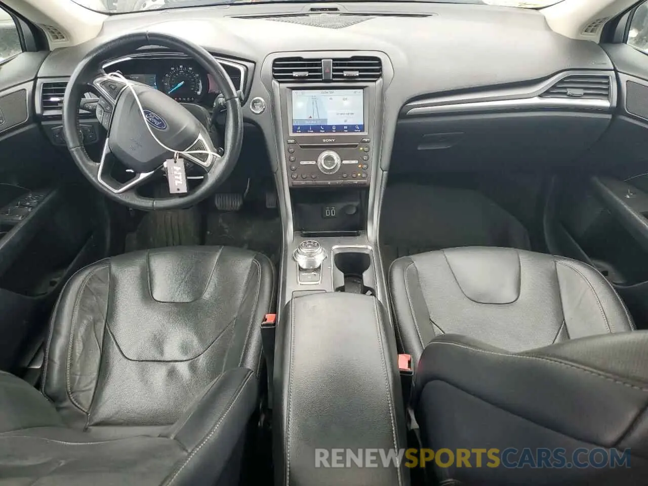 8 fotografías del automóvil dañado 3FA6P0D9XLR205852 FORD FUSION 2020