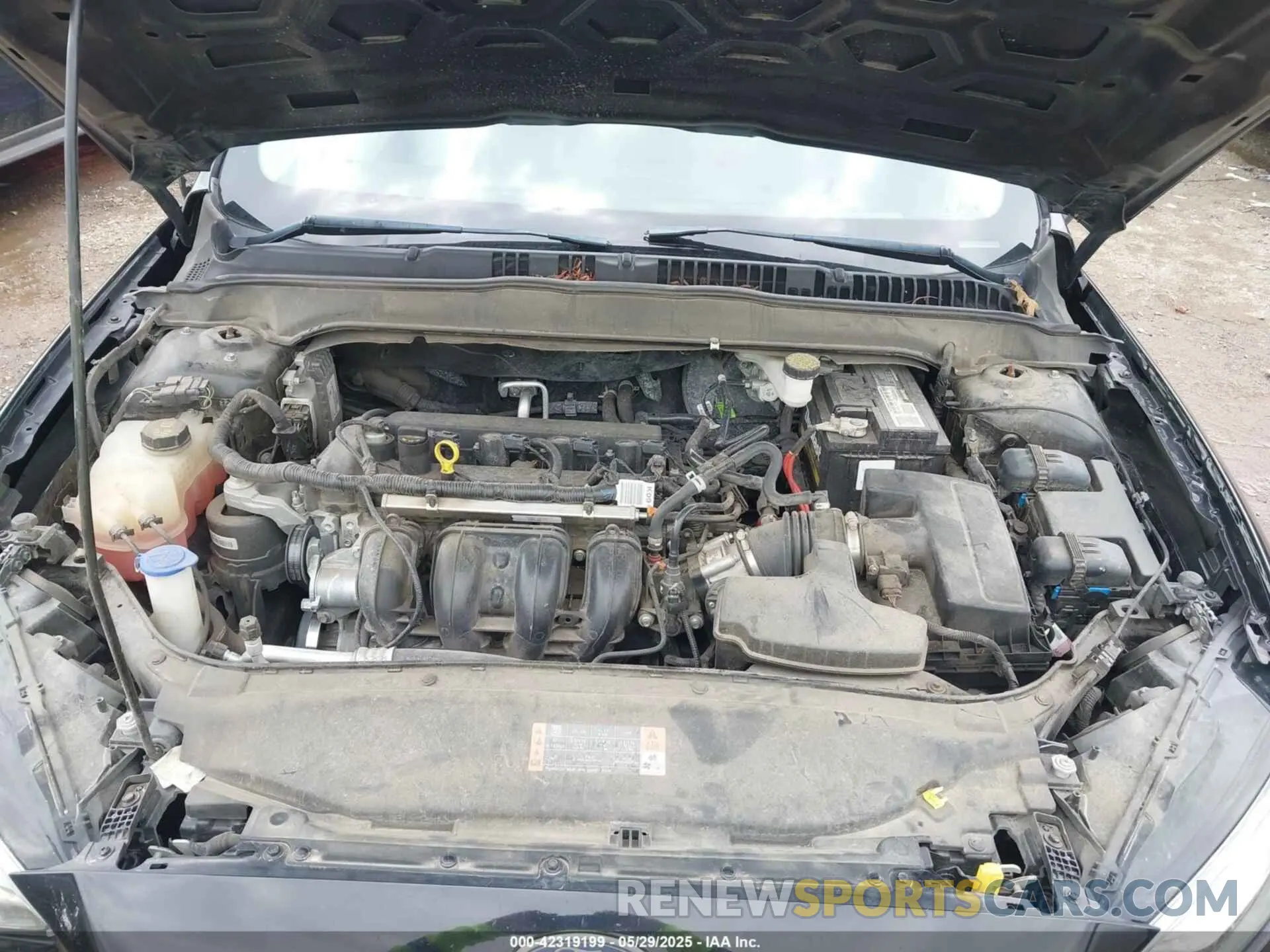 10 fotografías del automóvil dañado 3FA6P0G70LR148412 FORD FUSION 2020