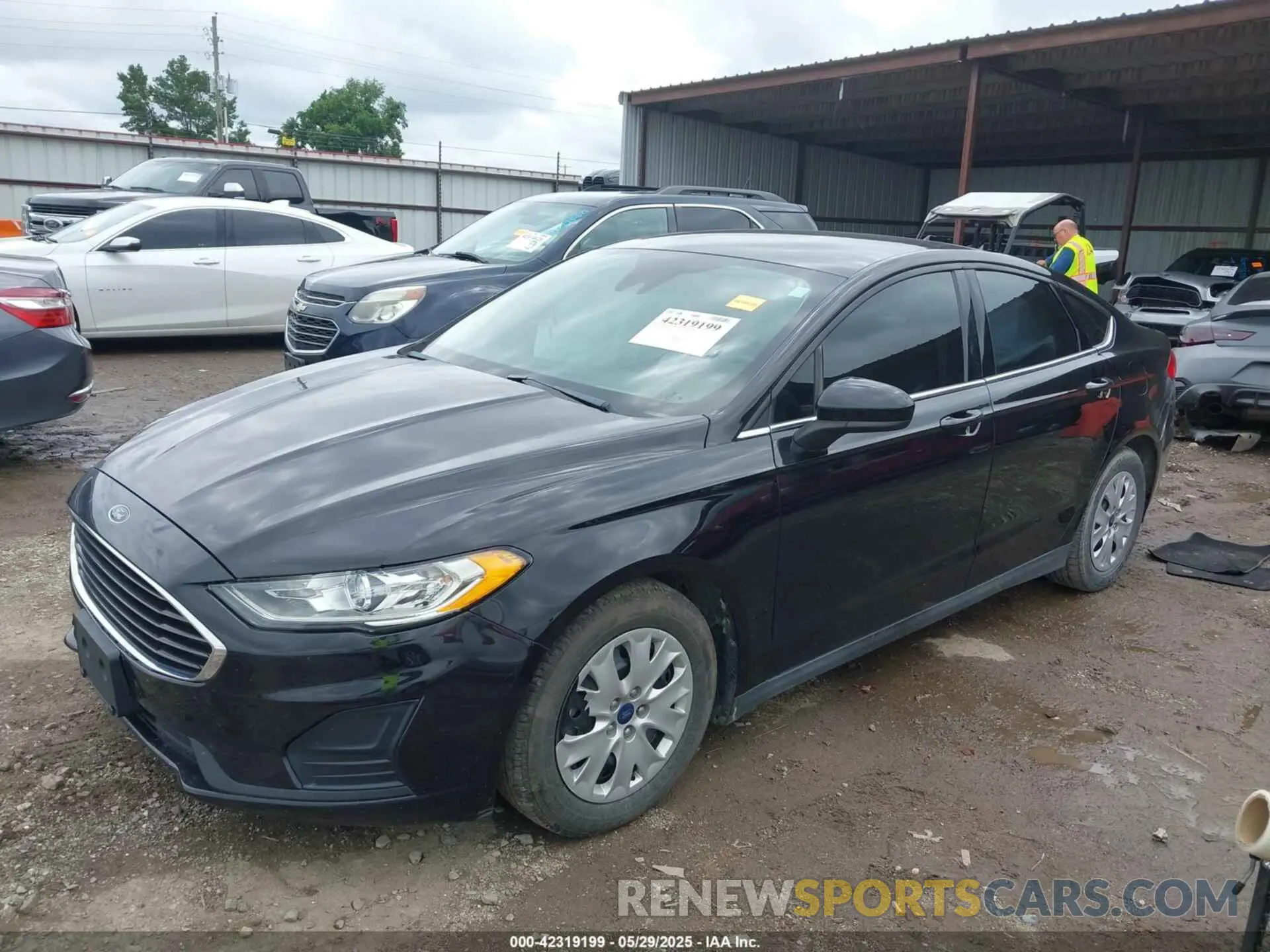 2 fotografías del automóvil dañado 3FA6P0G70LR148412 FORD FUSION 2020