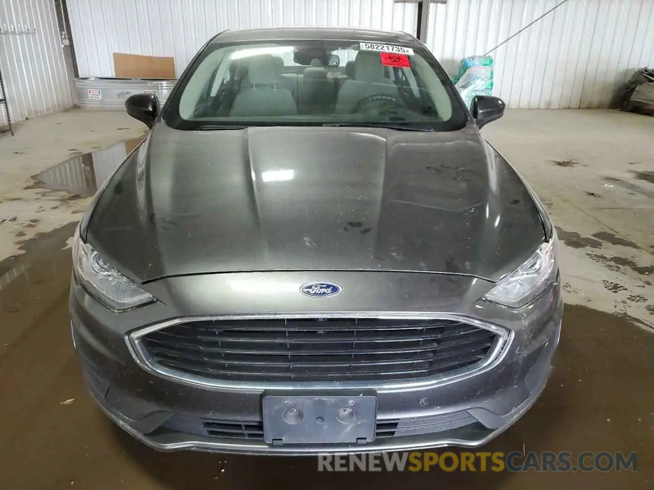 5 fotografías del automóvil dañado 3FA6P0G71LR106086 FORD FUSION 2020