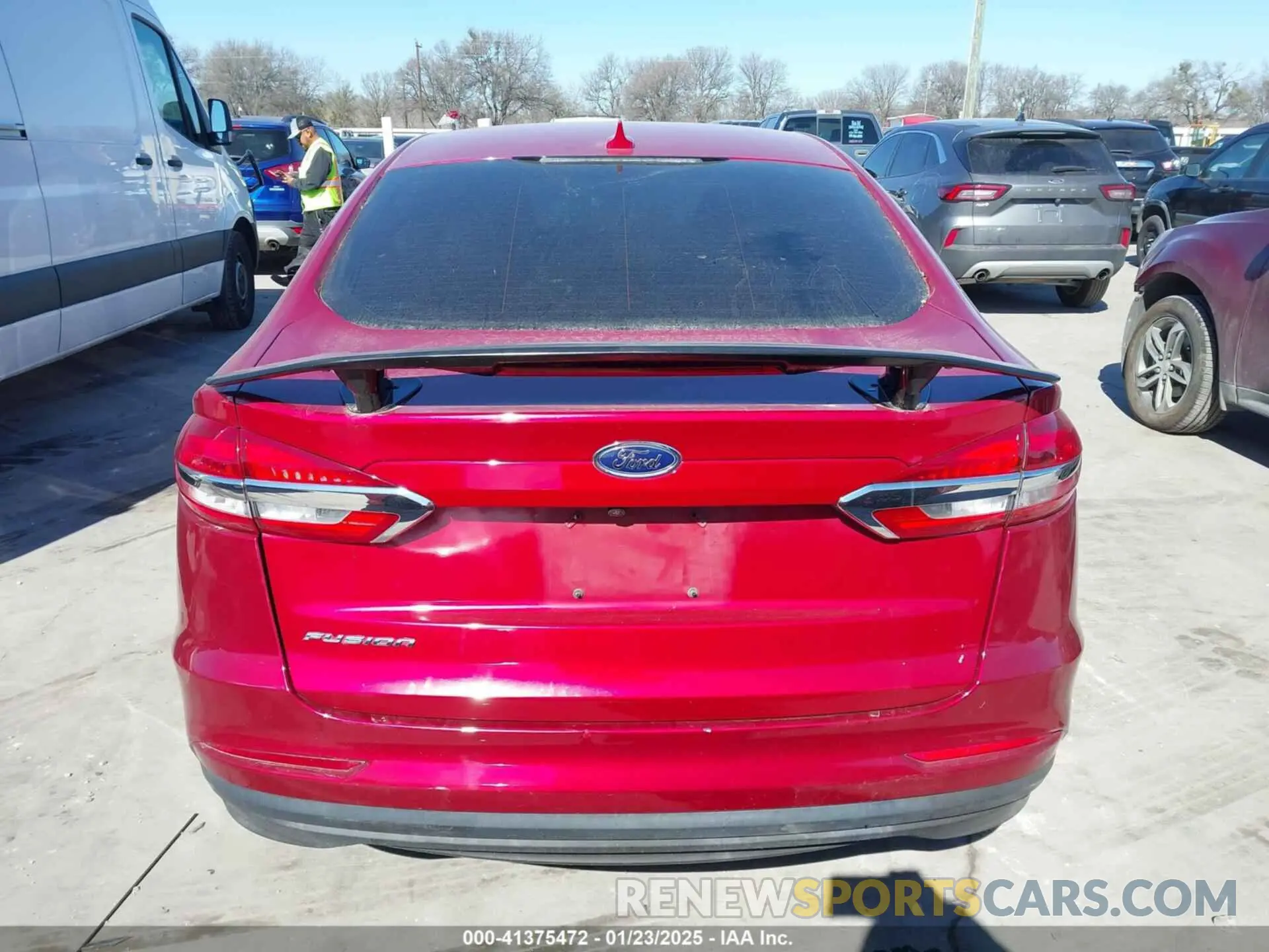 17 fotografías del automóvil dañado 3FA6P0G71LR180916 FORD FUSION 2020