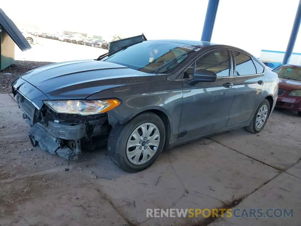 1 fotografías del automóvil dañado 3FA6P0G71LR249121 FORD FUSION 2020
