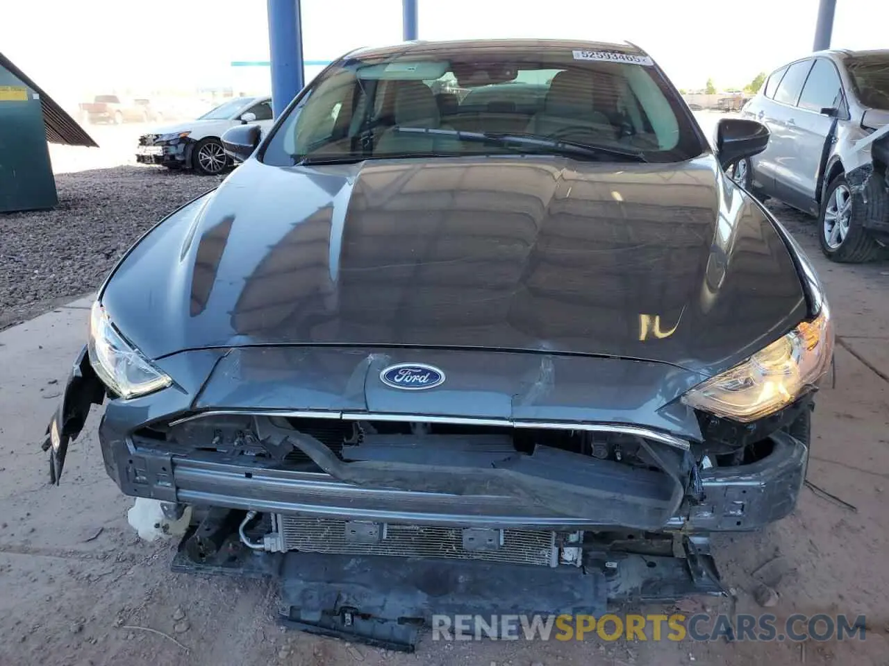 5 fotografías del automóvil dañado 3FA6P0G71LR249121 FORD FUSION 2020