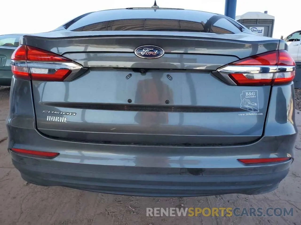 6 fotografías del automóvil dañado 3FA6P0G71LR249121 FORD FUSION 2020