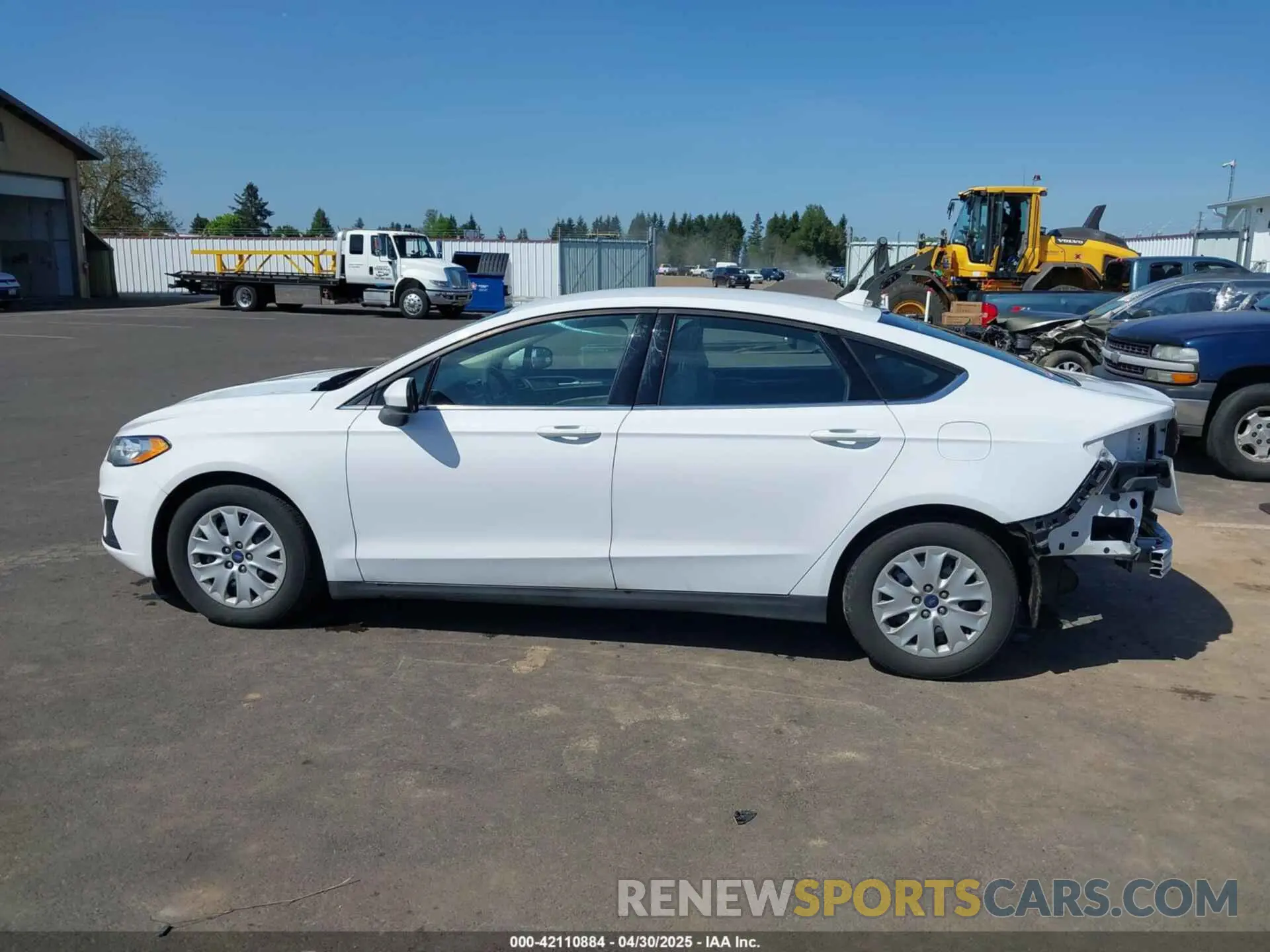 15 fotografías del automóvil dañado 3FA6P0G71LR265271 FORD FUSION 2020