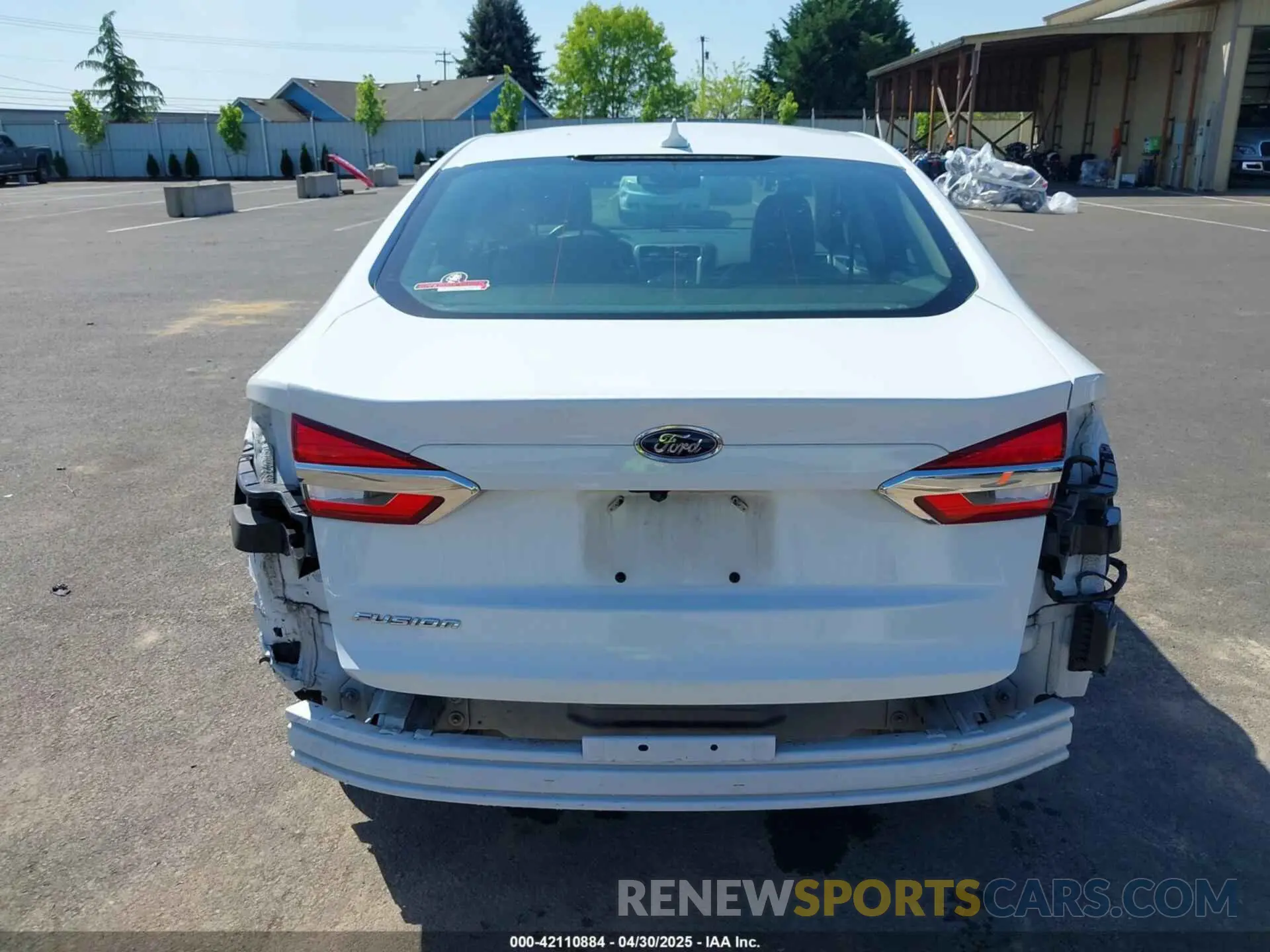 17 fotografías del automóvil dañado 3FA6P0G71LR265271 FORD FUSION 2020