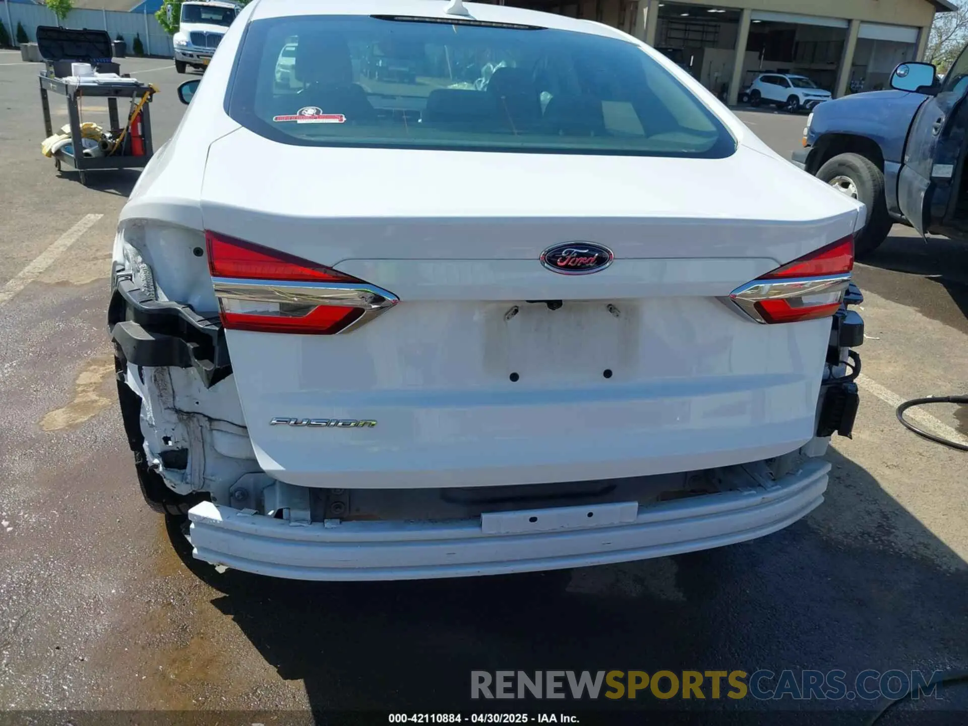 6 fotografías del automóvil dañado 3FA6P0G71LR265271 FORD FUSION 2020
