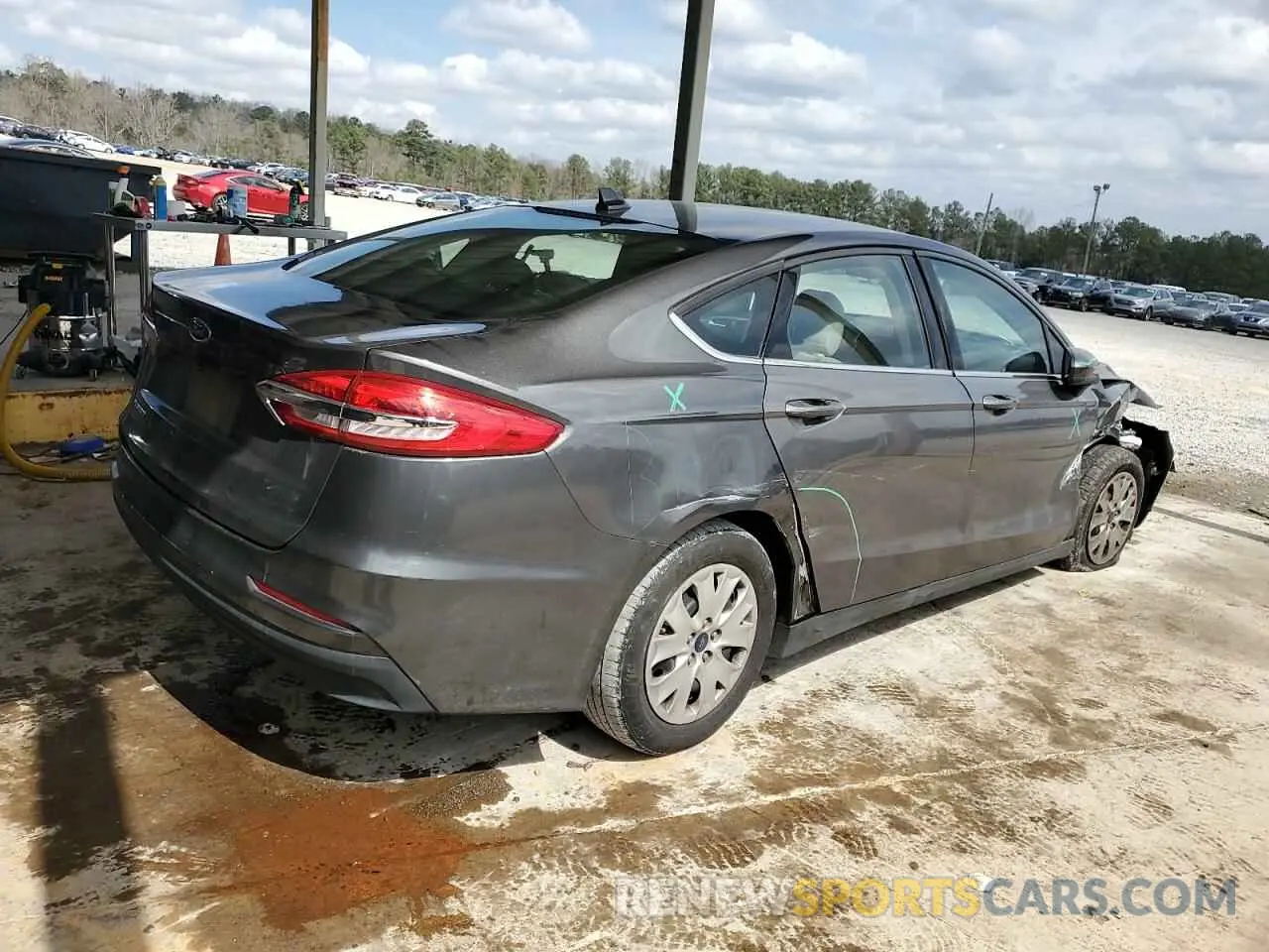 3 fotografías del automóvil dañado 3FA6P0G72LR142949 FORD FUSION 2020