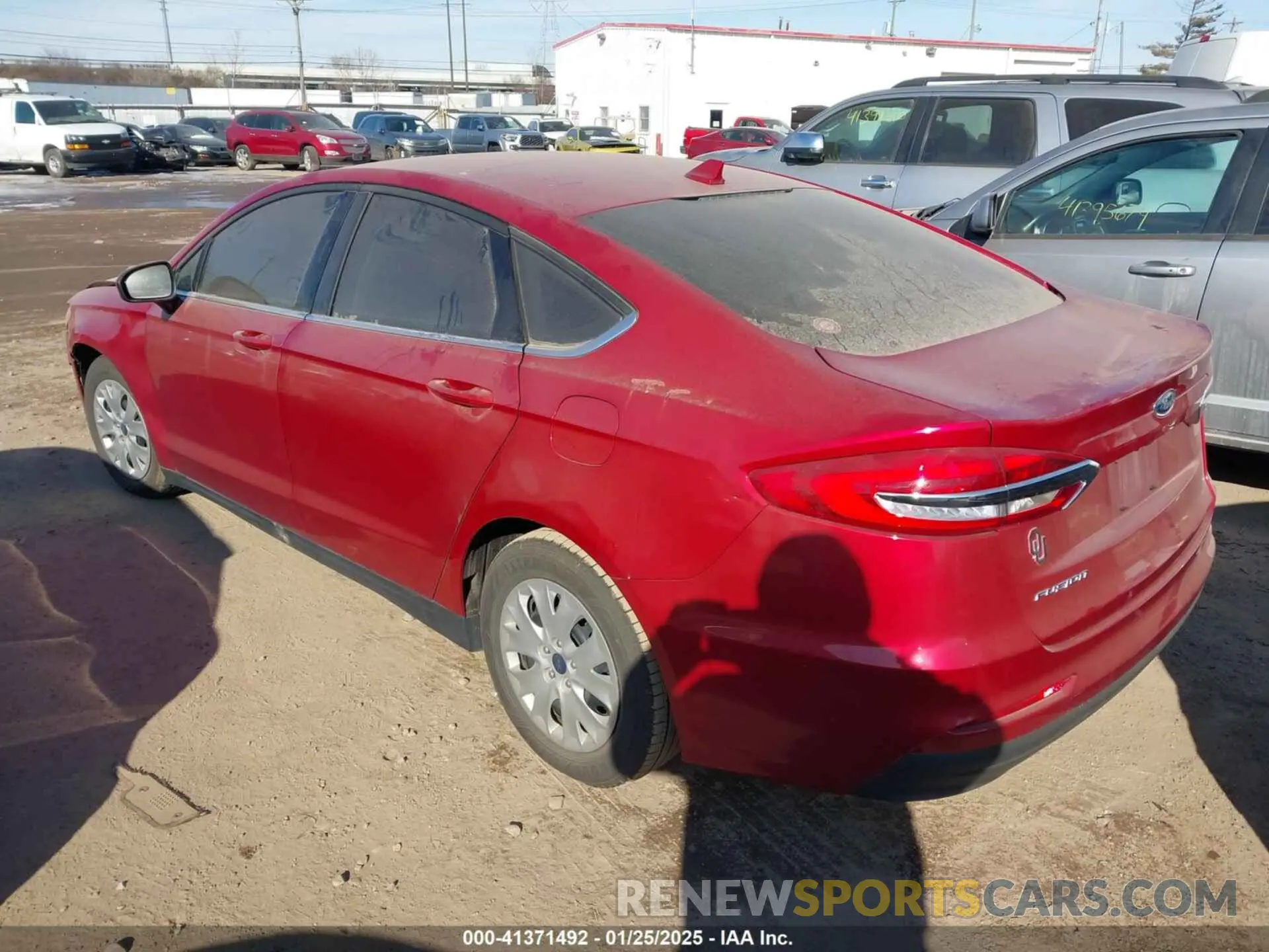 3 fotografías del automóvil dañado 3FA6P0G72LR218587 FORD FUSION 2020
