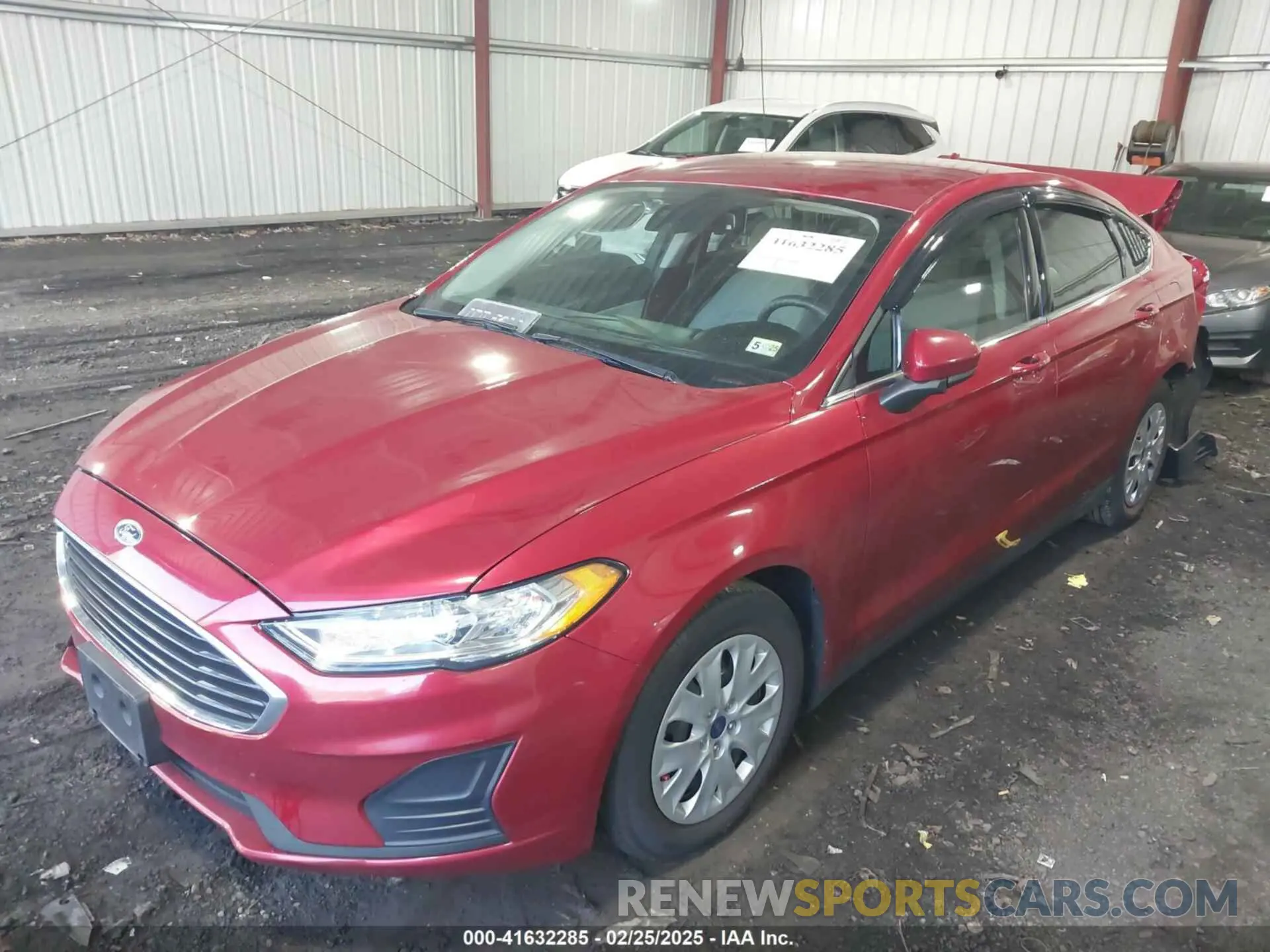 2 fotografías del automóvil dañado 3FA6P0G72LR253047 FORD FUSION 2020